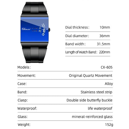 CHENXI Sport Men Watch Top Brand Luxury Quartz Watches for Men Waterproof Creative Dial Auto Date Male Watch Reloj Hombre