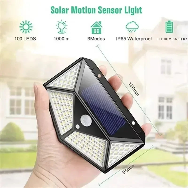 Multifunctional Solar LED Motion Sensor Outdoor Light - Urbizia