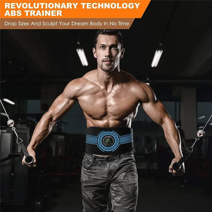 EMS Abdominal Fitness & Massage Belt – Intelligent USB Rechargeable - Urbizia