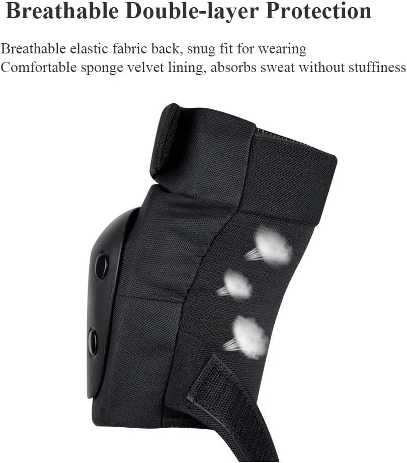Knee Pads Elbow Pads Wrist Guards for Adult Youth 6 in 1 Protective Gear Set for Skateboarding Biking Roller Skating Cycling Out