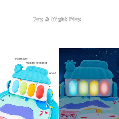 Musical Baby Activity Gym Rack Play Mat Kid Rug Puzzle Toy Gift