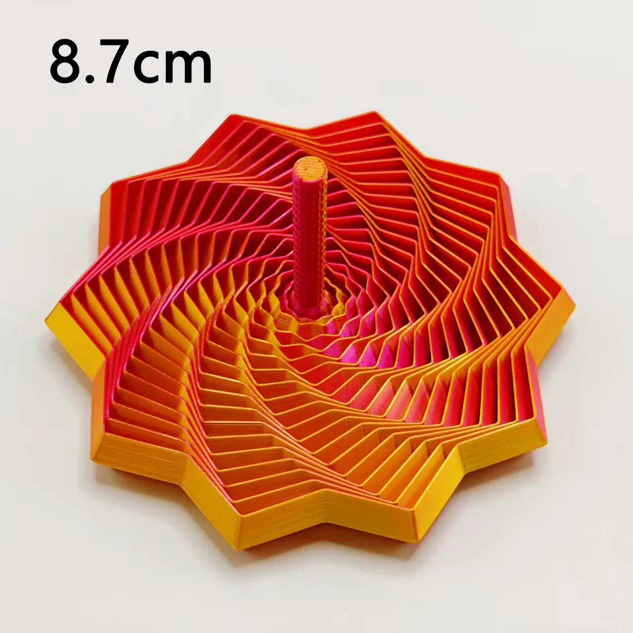 3D Sensory Fidget Star Spiral Visual Illusion Toy