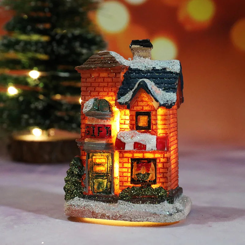 Christmas House LED Night Light – Kids Room & Home Decor 2025
