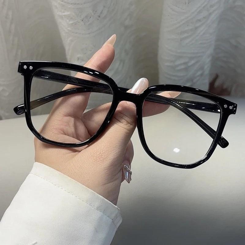 Hiking Camping 1/2/3pcs Anti-blue Light Glasses for Women Simple Regular Eyeglass Frame Finished Retro Flat Light Frame