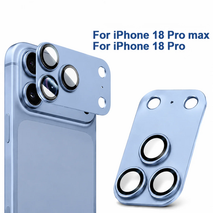 3/2/1PCS Matte Protective Film For iPhone 18 Pro Max 17 Pro Max Lens Full Coverage Ultra-Thin Camera Protector Drop Metal Frame