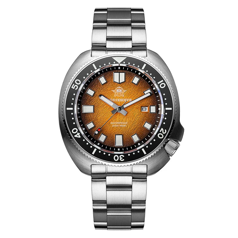 ADDIESDIVE NEW Men's Watch Sapphire Glass AR Coated Quartz Watches AD2511 Reloj Hombre 20Bar Waterproof Luminous Diving Watches