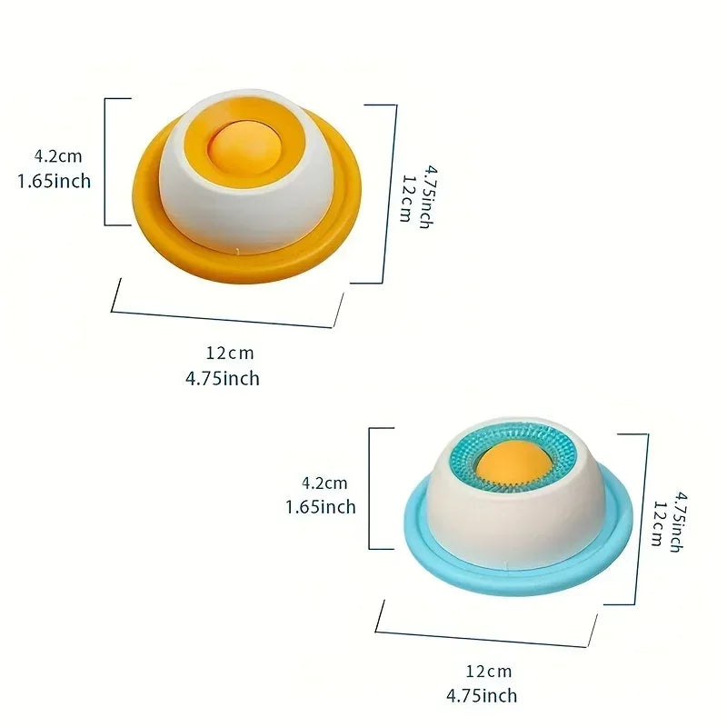 Lick Toys For Dogs Interactive Dog Toys Slow Feeder Food Dispenser For Puppy Training Enrichment Cat Feeding Crate Accessory - Urbizia