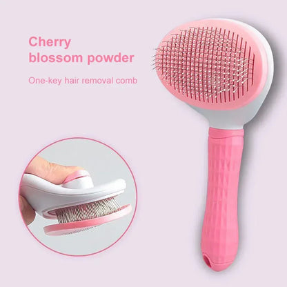 Dog Hair Remover Brush Cat Dog Hair Grooming And Care Comb For Long Hair Dog Pet Removes Hairs Cleaning Bath Brush Dog Supplies - Urbizia