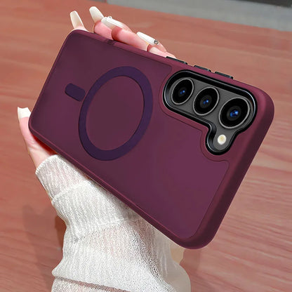 Matte Translucent MagSafe Case for Samsung Galaxy