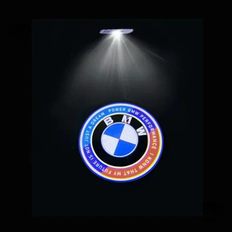 2/4pcs The car LED welcome light is suitable for BMW 2 Series F22F23F44F45F46 14-23 /4 Series F32F33613-23 projection lamp.