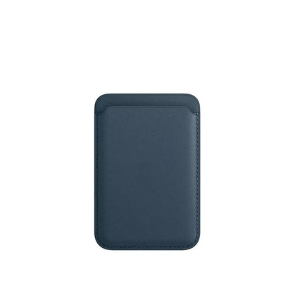 For Magsafe Official 1:1 Leather wallet Magnetic Card holder Case For iPhone 18 Pro 17 16 15 Pro Max Samsung Bag With Box Cover