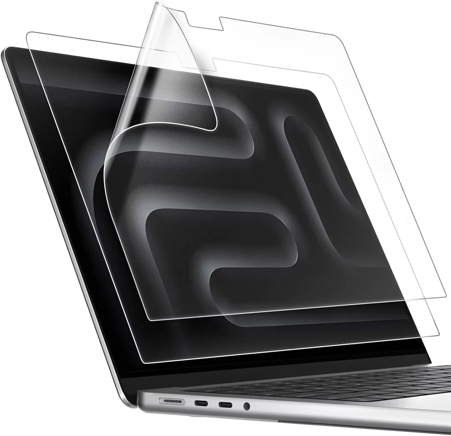 2 Pack Anti Glare Scratch Matte Screen Protector For Macbook 2025 Air 13" 15" M1 M2 M3 M4 MBK Pro 14" 16" Inch Screen Protector
