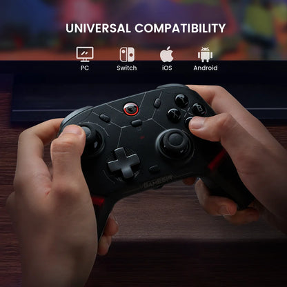 GameSir Cyclone 2 Wireless Controller for Nintendo Switch 2 / PC / Mobile, Bluetooth Gamepad with Hall Sensor Triggers
