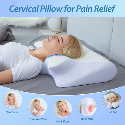 Dream Cushion® – Premium Memory Foam Neck Pillow - Urbizia