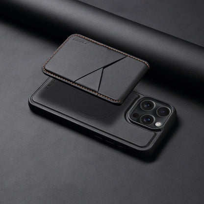 2 In 1 Detachable Magnetic Leather Case for IPhone 17 16 Pro Max 15 14 13  Wallet Cover Cards Holder Pocket