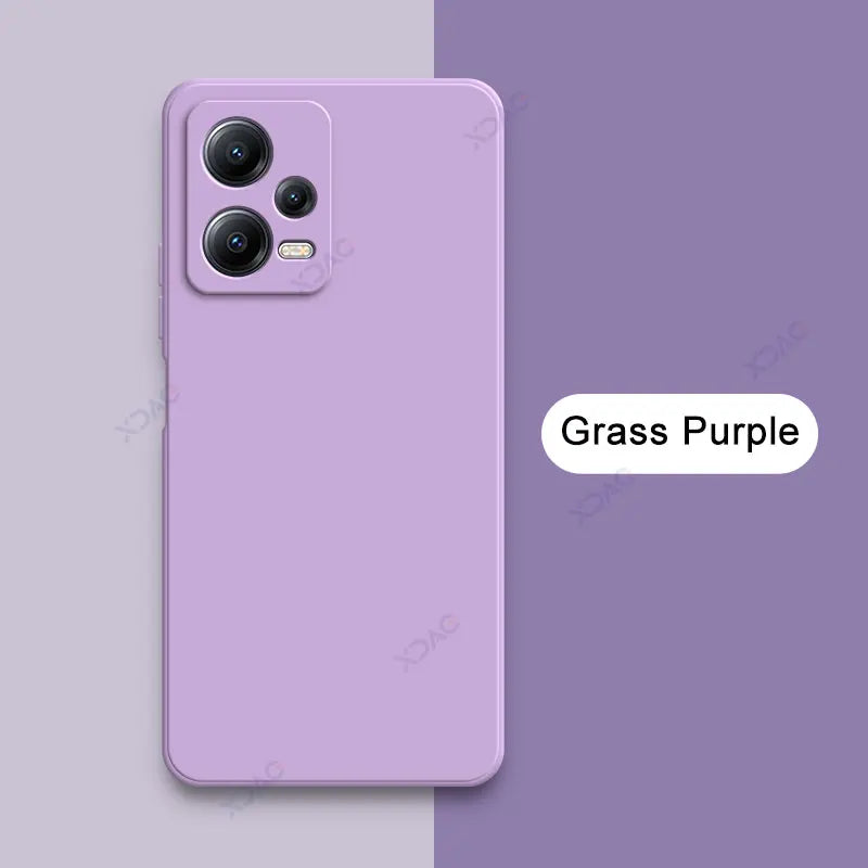 Luxury Double Liner Phone Case for Xiaomi POCO X5 Pro 5G Square Liquid Silicone Back Cover POCOX5 X5Pro 360 Soft Shockproof Bags