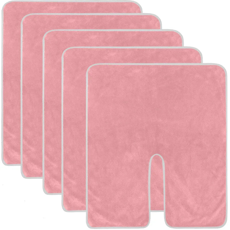 U‑Shape Microfiber Spa Facial Towel for Salon Treatments