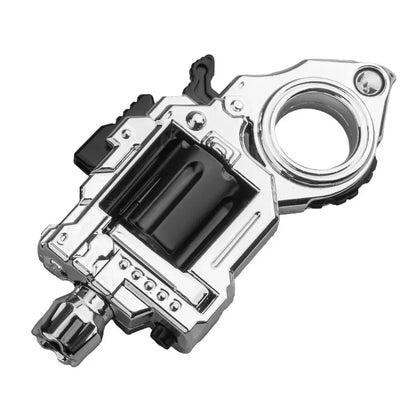 One Hand Spin Alloy Revolver Fidget Toy with 20 Bullets