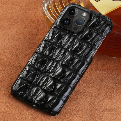 iPhone Genuine Crocodile Leather Case