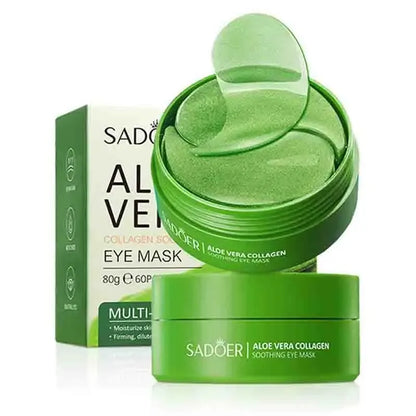 Aloe Vera Collagen Eye Mask Patches for Dark Circles