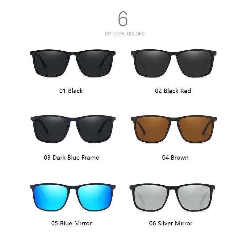 Luxury Square Polarized UV400 Cycling Sunglasses