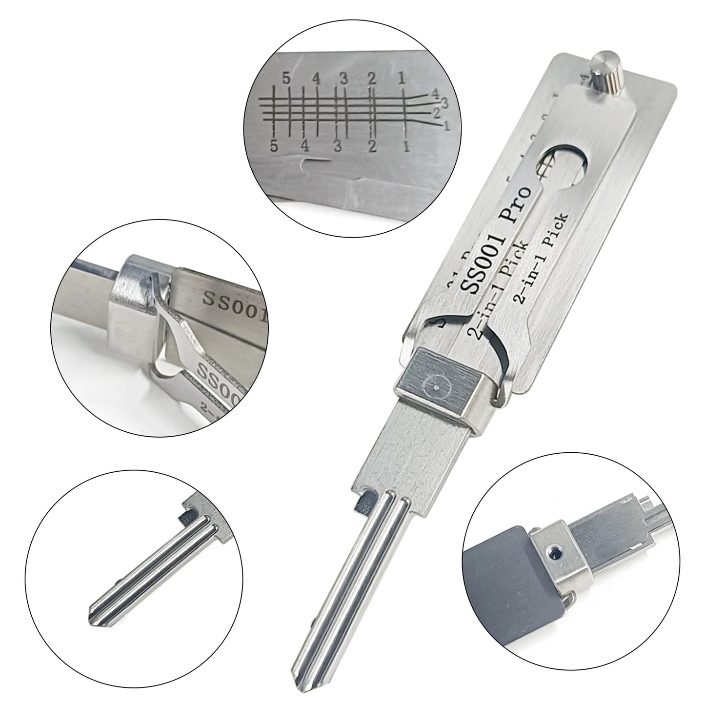 Stainless Steel Precision Tool SS001pro O-ring Pickup Kit Pickup Hand Tool Maintenance Repair Kit