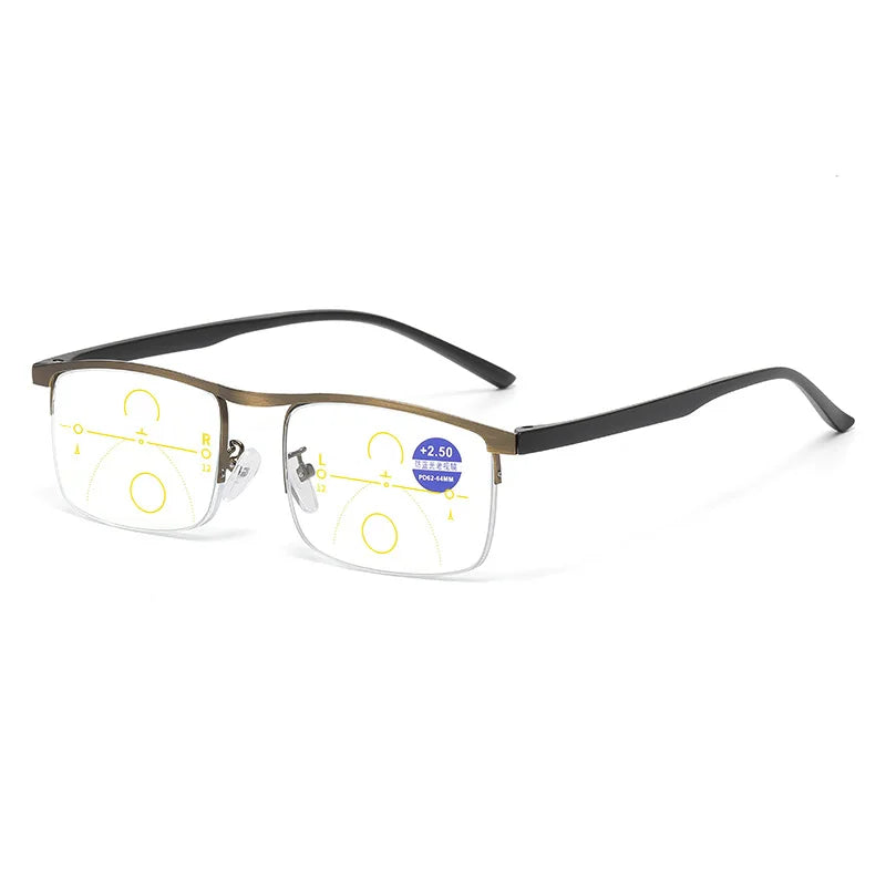 Automatic Zoom Presbyopia Glasses Both Near And Far Progressive Multifocal Presbyopia Glasses, Anti Blue Light Goggles 1845-1