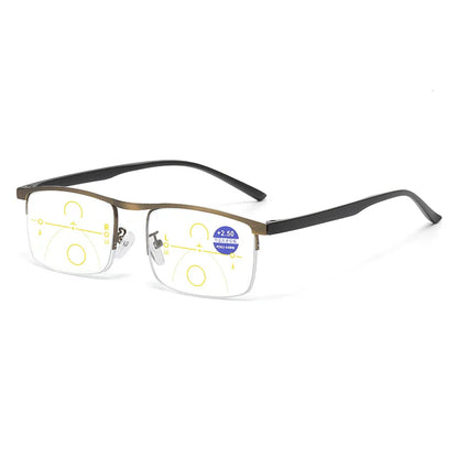 Automatic Zoom Presbyopia Glasses Both Near And Far Progressive Multifocal Presbyopia Glasses, Anti Blue Light Goggles 1845-1