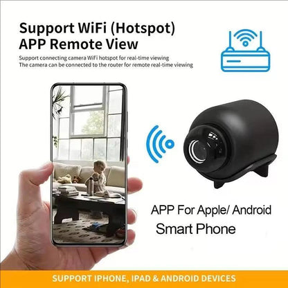 2.4G WiFi Camera Small Remote Monitoring Wireless Survival Camera Home Security Small Night Vision Network Camera