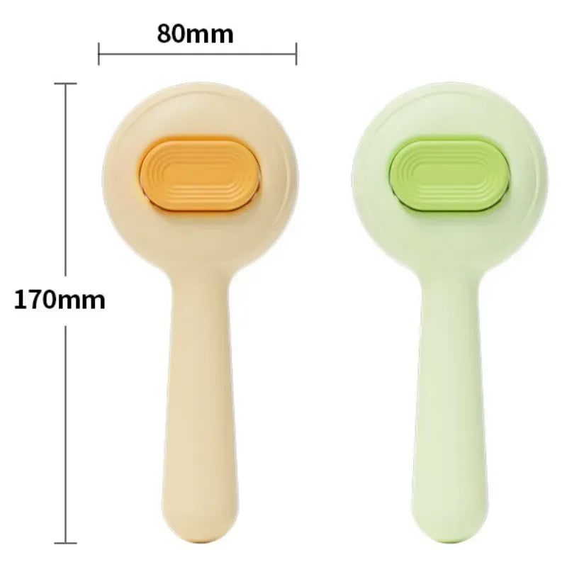 Cat Brush Self-cleaning Cat Brush Pet Hair Remover One Click Combs for Cats Hair Cleaning Pet Grooming Massage Dog Comb Brushes - Urbizia