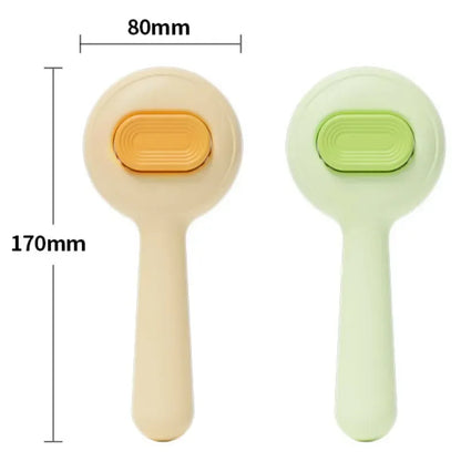 Cat Brush Self-cleaning Cat Brush Pet Hair Remover One Click Combs for Cats Hair Cleaning Pet Grooming Massage Dog Comb Brushes - Urbizia