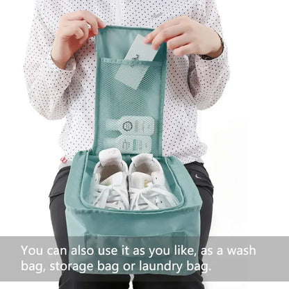 5/1pcs Portable Folding Small Shoe Bag Travel Storage Bag Shoe Storage Bag Multifunctional Waterproof Beach Travel Shoe Bag