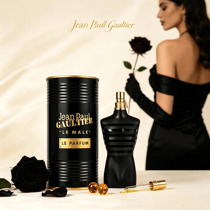 Jean Paul Gaultier Le Beau Eau De Toilette for Men - Long Lasting Addictive Aromatic Woody Mens Cologne with Bergamot, Coconut Wood & Tonka Bean - Designer Fragrance Spray