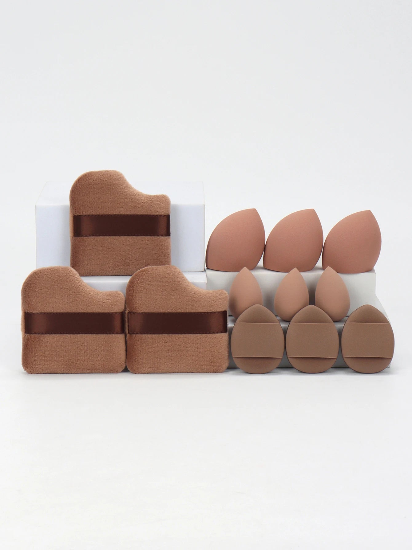 12-Piece Makeup Sponge & Puff Set