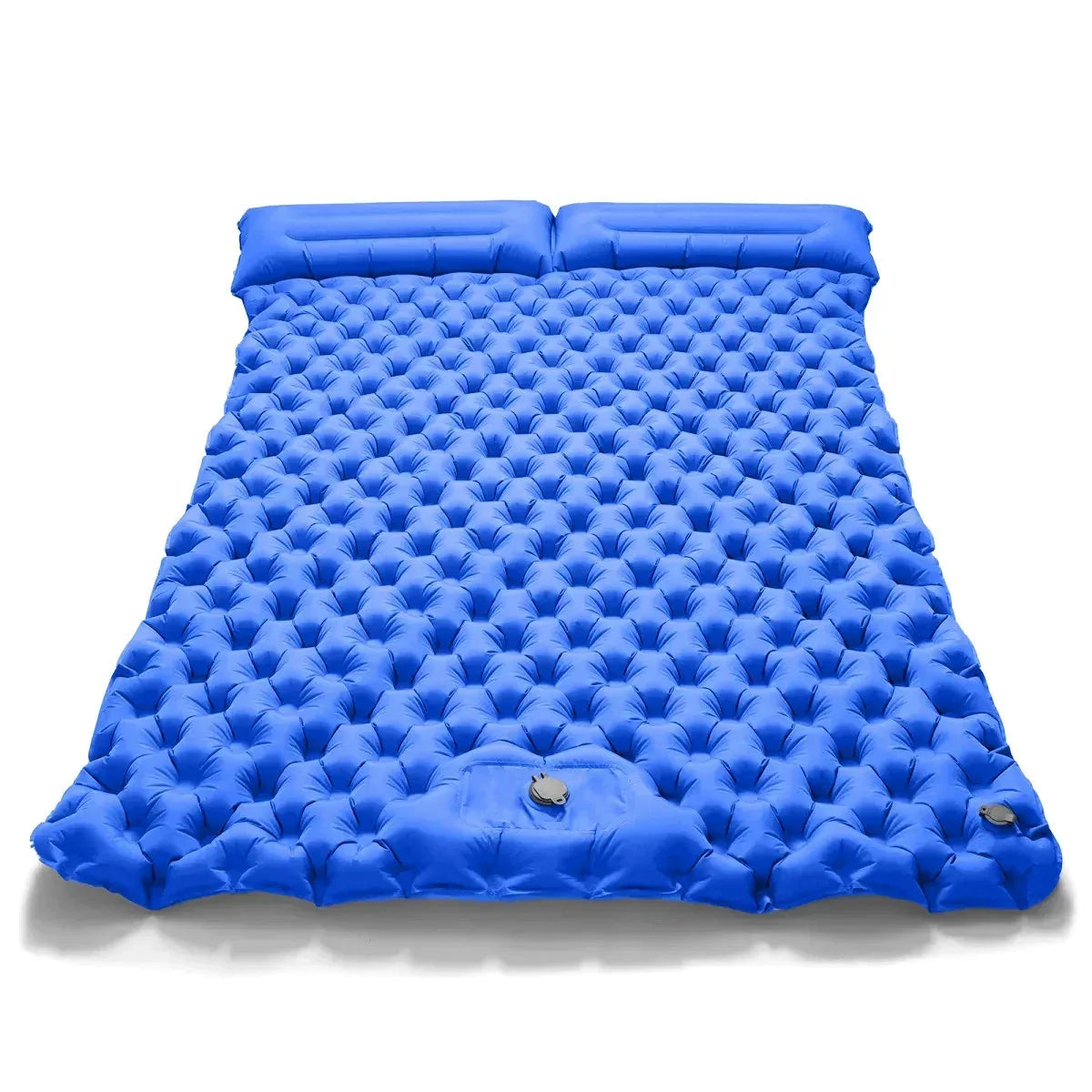 Outdoor Camping Double Inflatable Mattress Extra Wide Sleeping Pad Ultralight Folding Bed Sleeping Mat Car Travel Mat - Urbizia