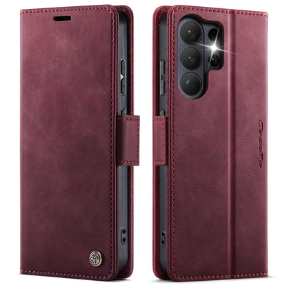 Retro Magnetic PU Leather Wallet Phone Case For Samsung Galaxy S26 Ultra S26+ S26 Plus S26 Shockproof Card Holder Pocket Cover