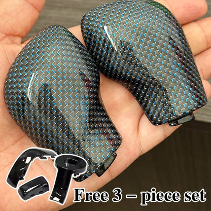 Carbon Fiber DSG Gear Knob Cover Shifter Trim for VW Golf 7 GTI R Tiguan Passat B7 B8 CC R20 Scirocco Jetta MK6 GLI Interior