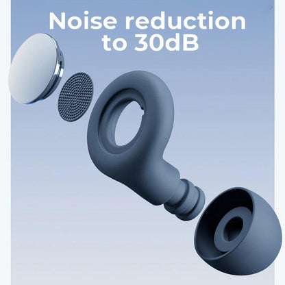 Soft Reusable Ear Plugs – Noise Reduction Silicone Earplugs