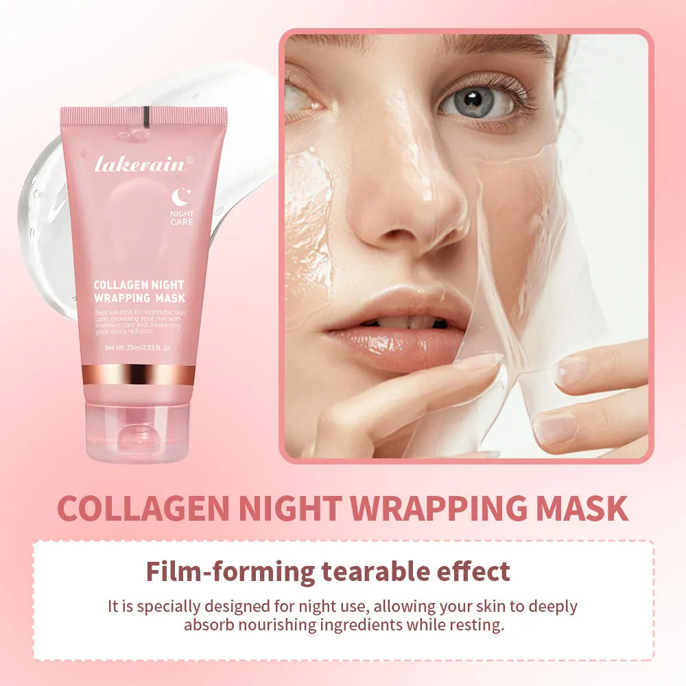 Korean Collagen Night Wrapping Peel‑Off Mask
