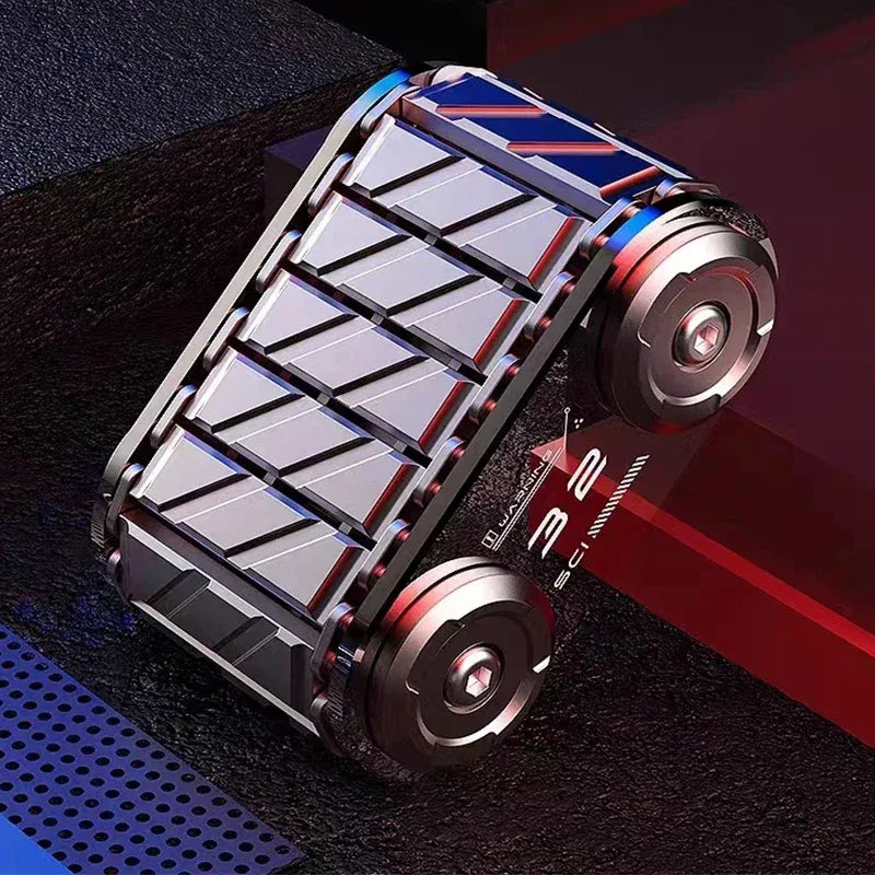 Metal Tank Fidget Roller for Stress Relief & Focus