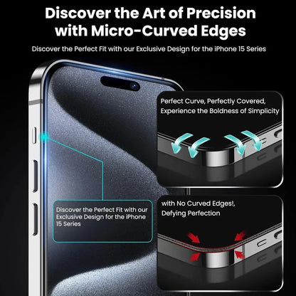 HD Screen & Camera Lens Protector Set for iPhone