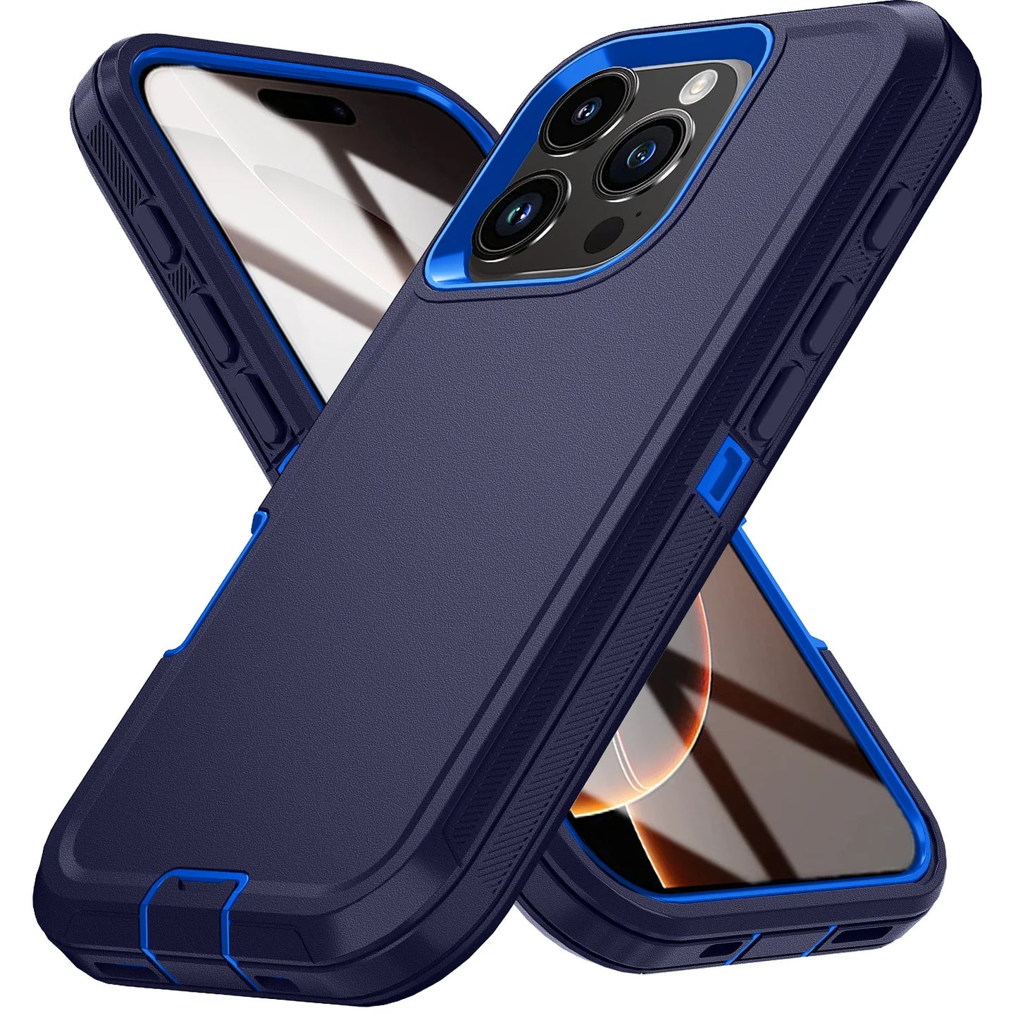 Armor Defender iPhone Case with Stand – PC + TPU