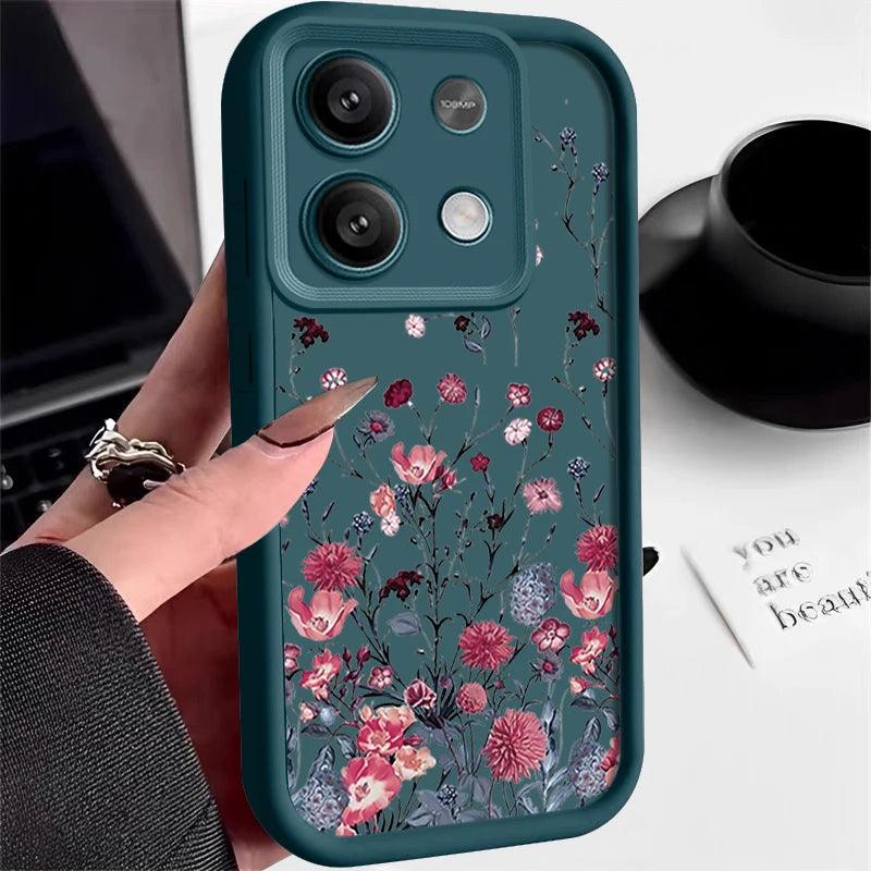 Floral Soft TPU Case for Xiaomi Redmi & Poco