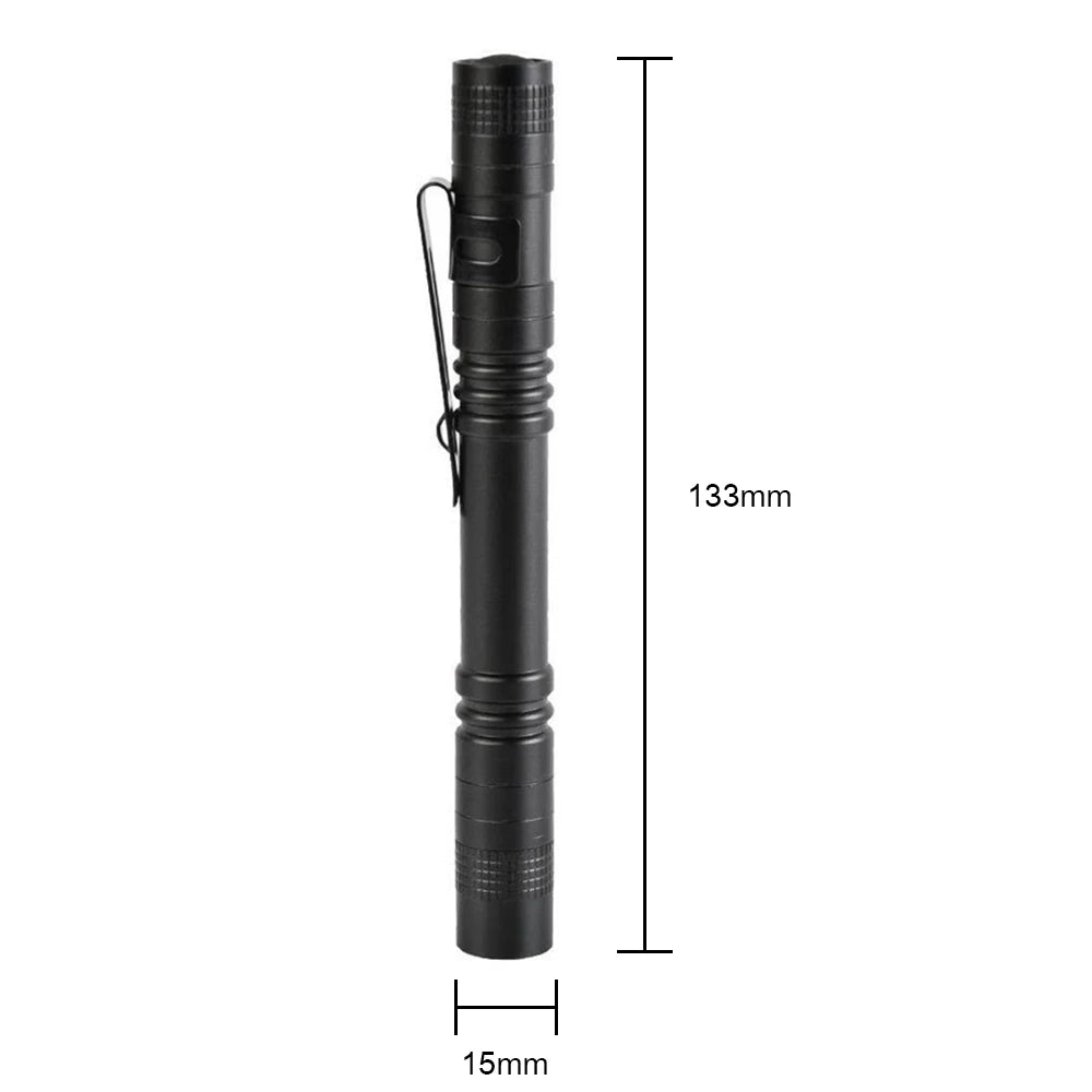 Mini Portable LED Pen Light Pocket Ultra Bright High Lumens Handheld Flashlight Linterna Torch For Camping Outdoor Emergency