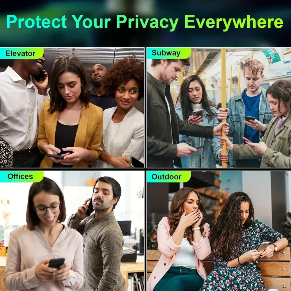 Anti-Spy Privacy Tempered Glass for iPhone