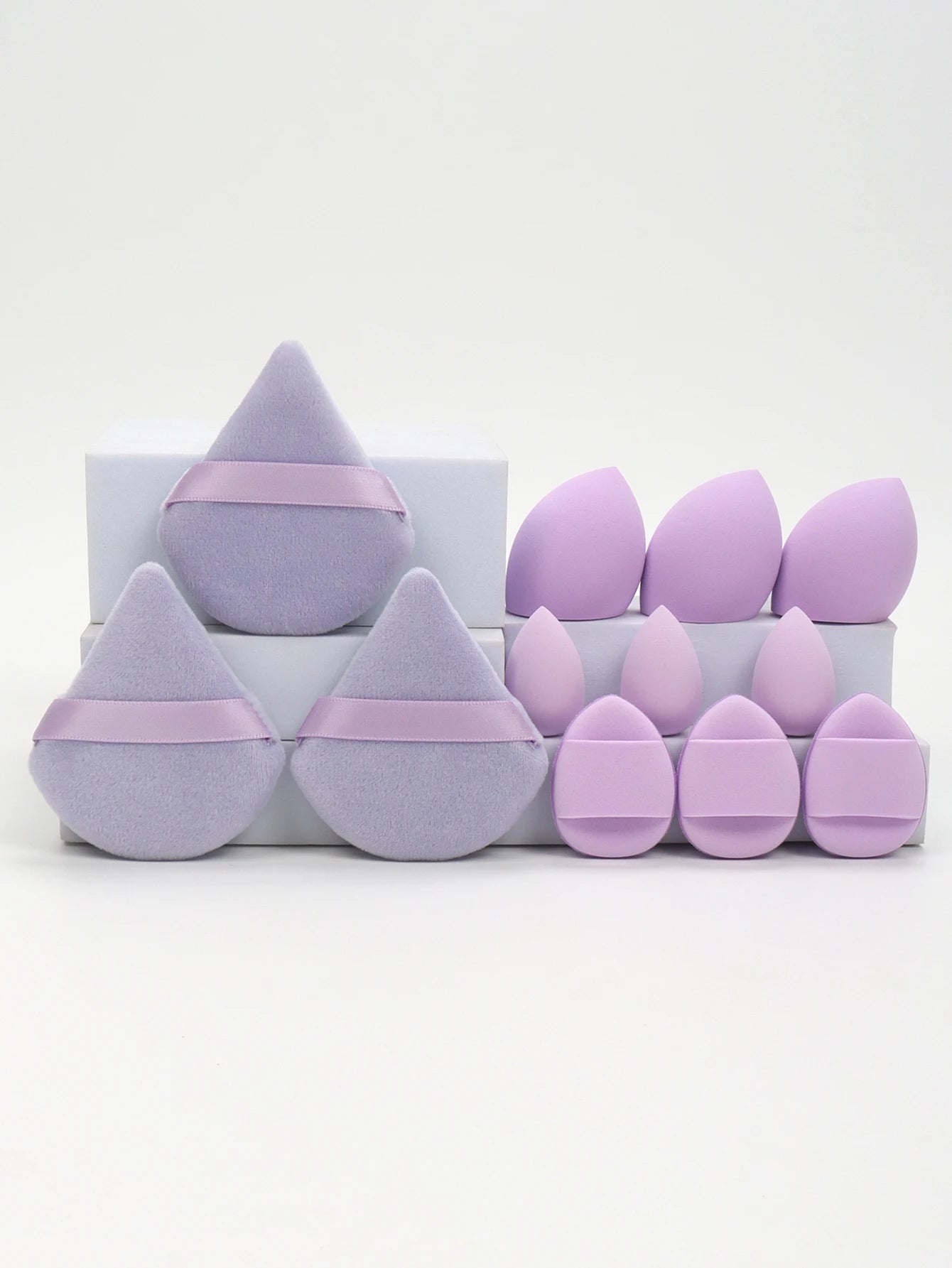 12-Piece Makeup Sponge & Puff Set