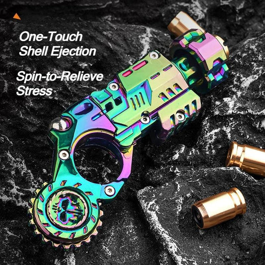 Shell Ejecting Alloy Fidget Toy Pistol Set