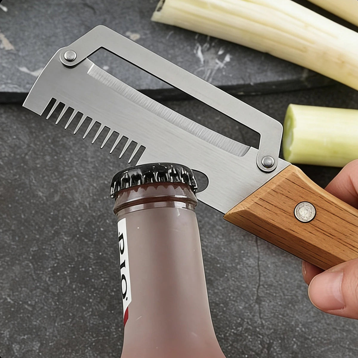 Multifunctional 3-in-1 Stainless Steel Peeler Vegetable & Fruit Slicer Shredder Versatile Kitchen Tool for Peeling Shredding