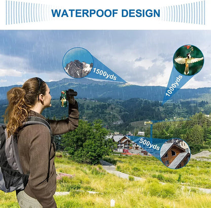 Portabl Powerful 80X100 HD Monocular 50000M Telescope Long Range Zoom With Tripod Phone Clip For Outdoor Hunting Camping Tourism - Urbizia