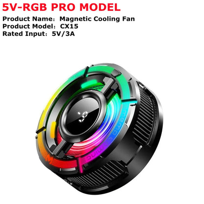 MEMO CX15 AI Semiconductor Phone Cooler with Temperature Display